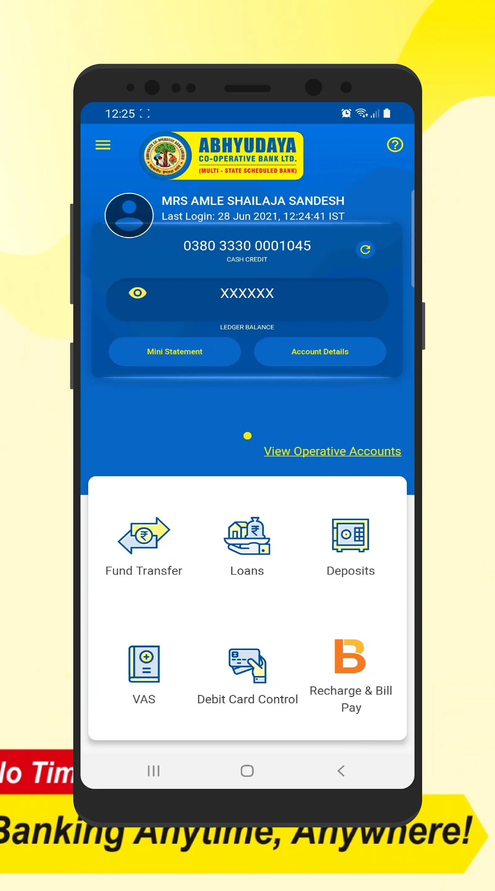 Abhyudaya - Mobile Bank | Indus Appstore | Screenshot