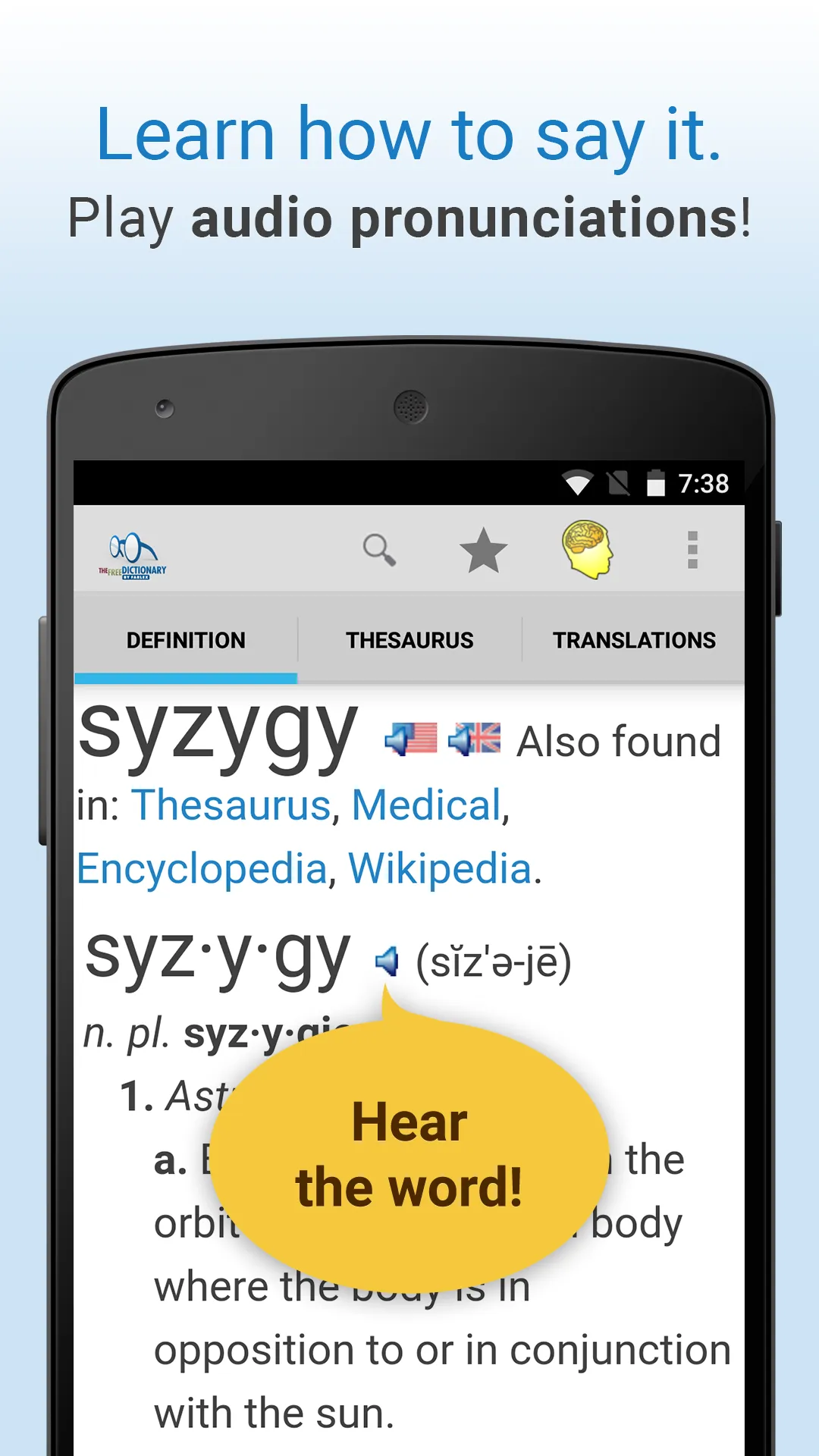 Dictionary | Indus Appstore | Screenshot