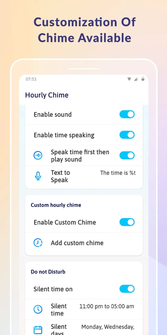 Hourly Chime: Time Manager | Indus Appstore | Screenshot