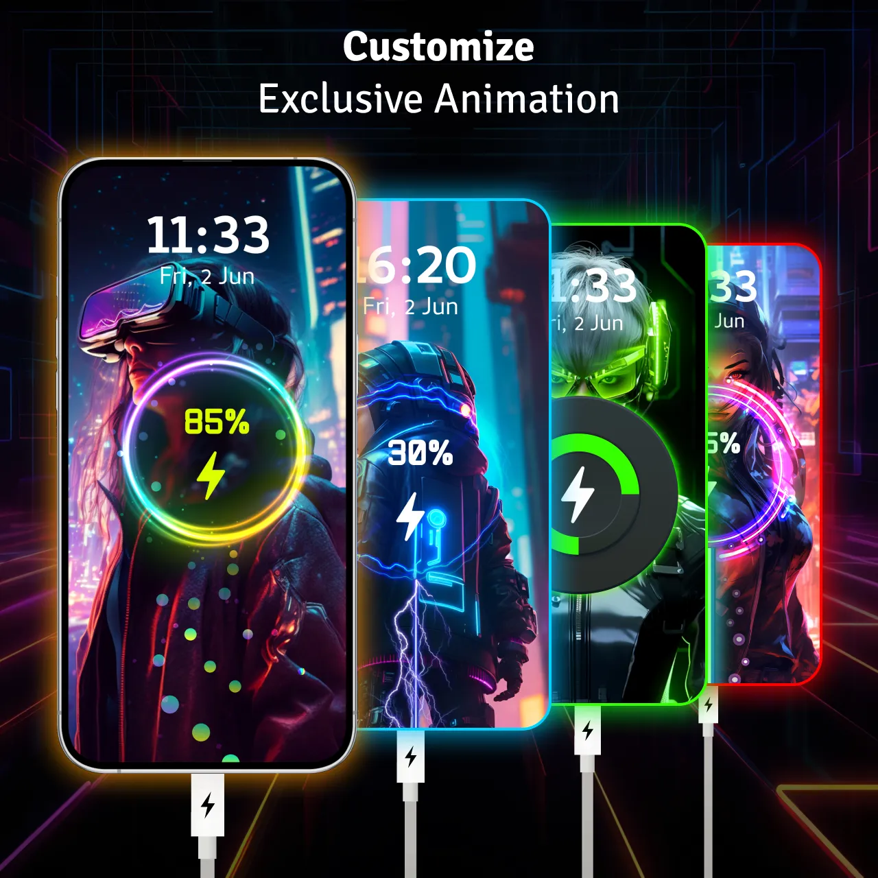 Battery Charger Animation App | Indus Appstore | Screenshot