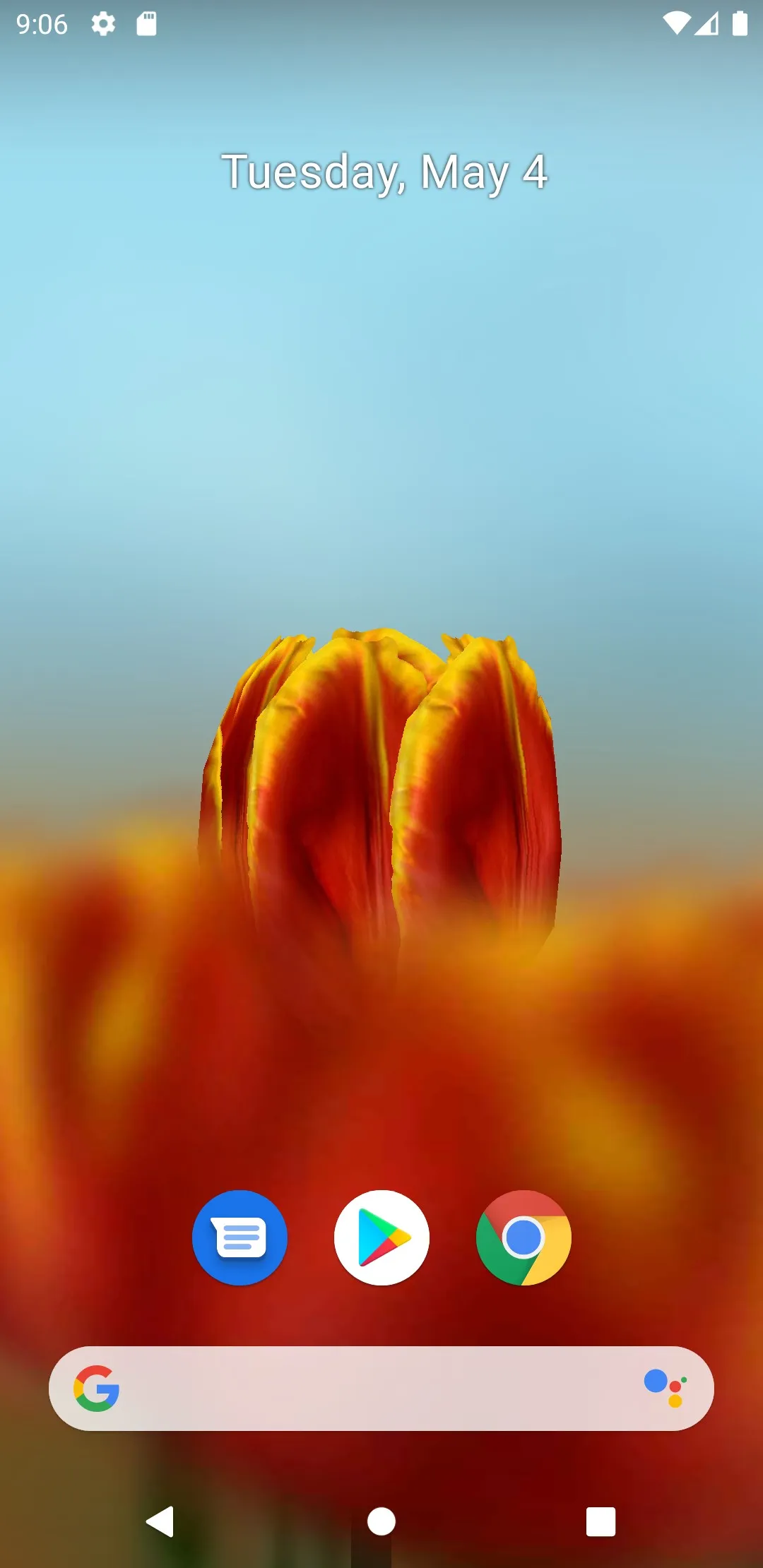 3D Tulip Live Wallpaper | Indus Appstore | Screenshot