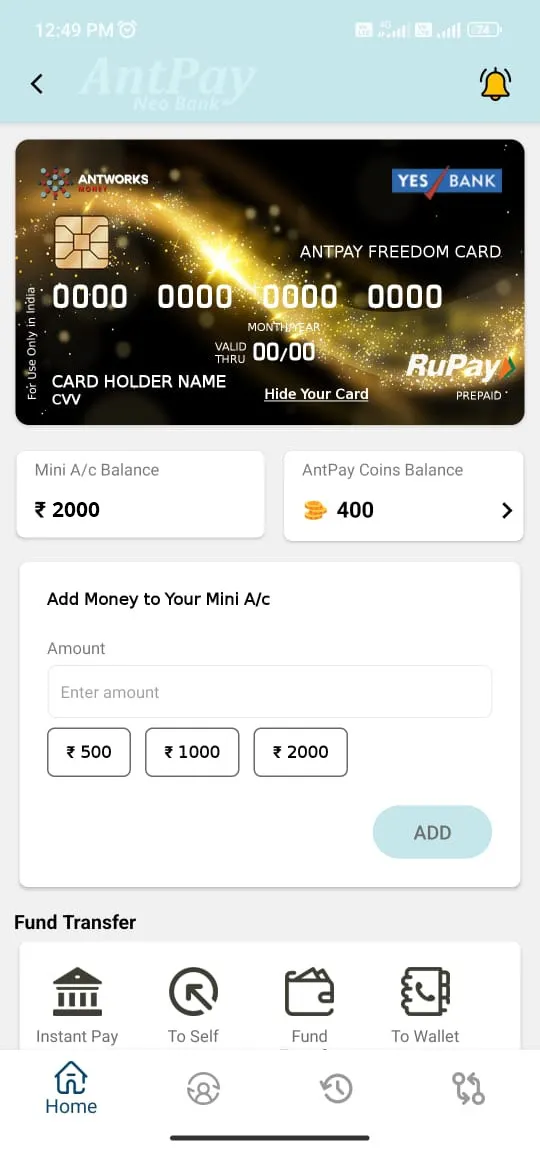 AntPay: Neobank for all | Indus Appstore | Screenshot