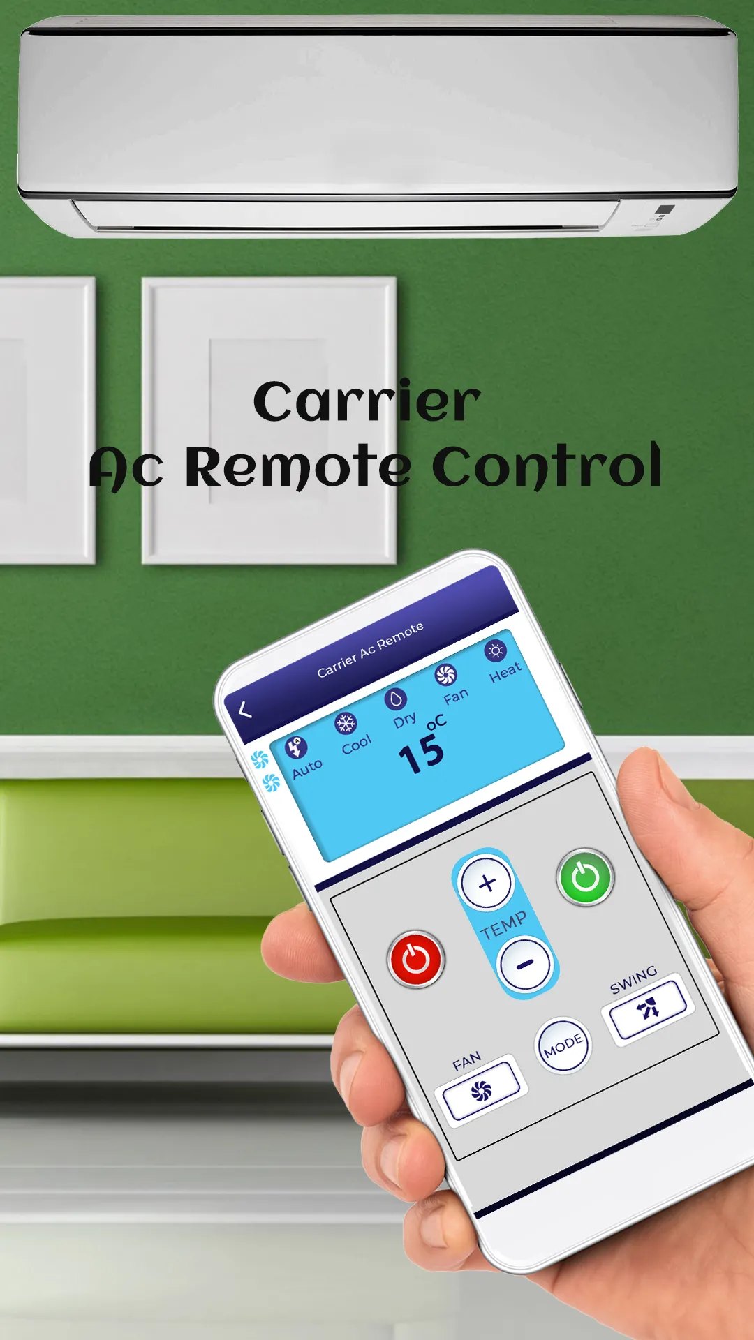 AC Remote Control For Carrier | Indus Appstore | Screenshot