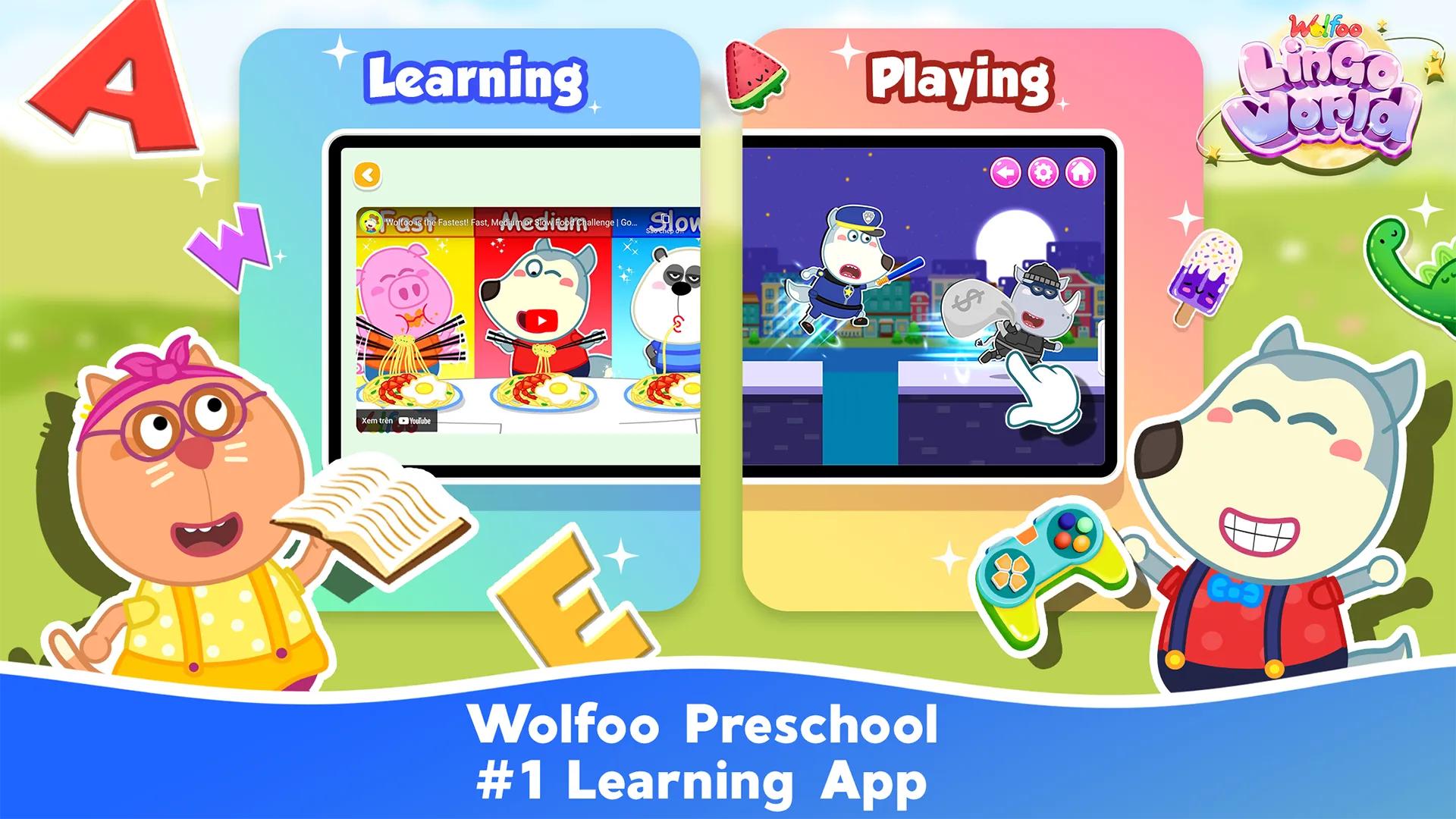 Wolfoo Lingo World: Education | Indus Appstore | Screenshot