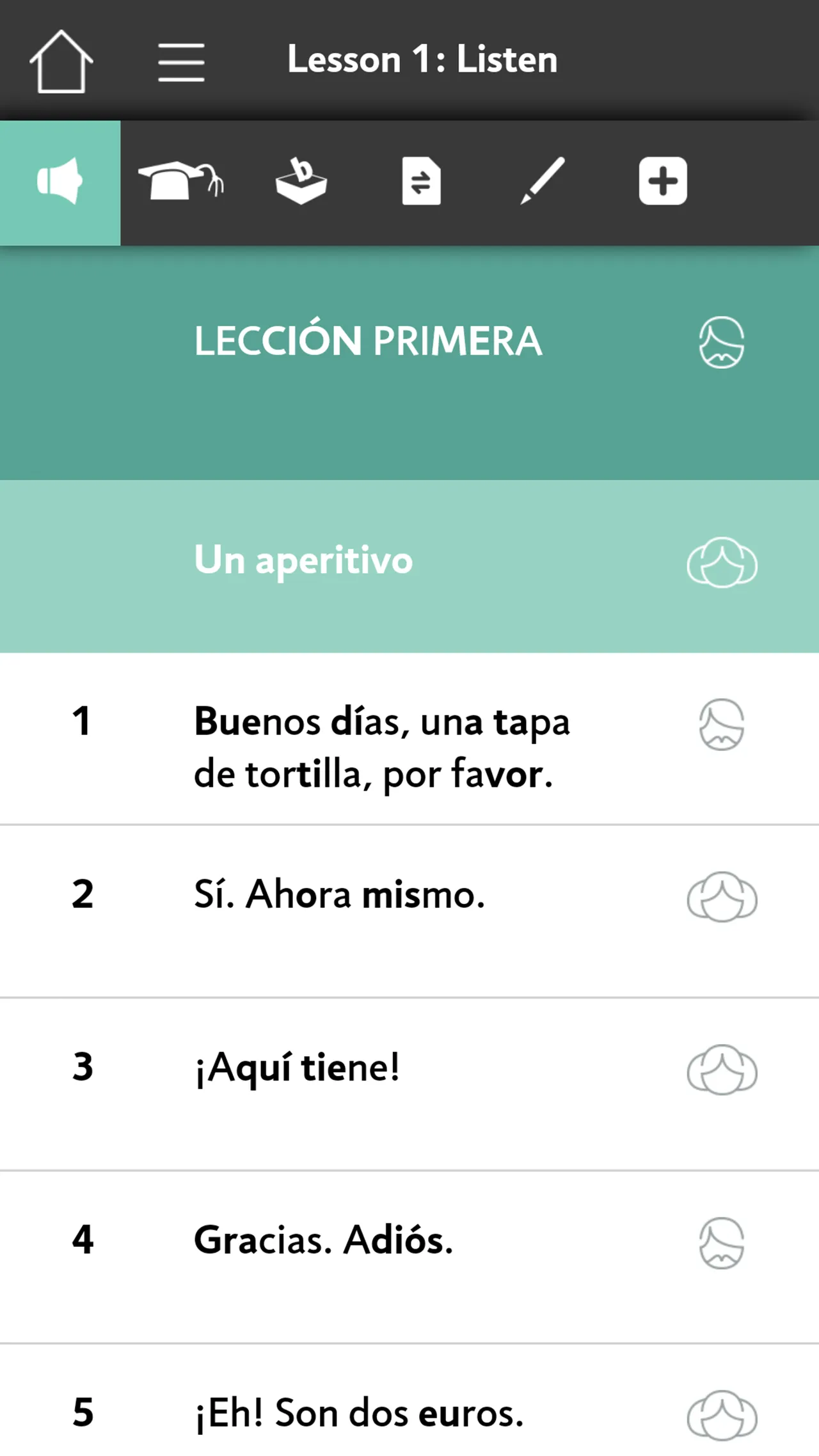 Spanish 2017 | Indus Appstore | Screenshot