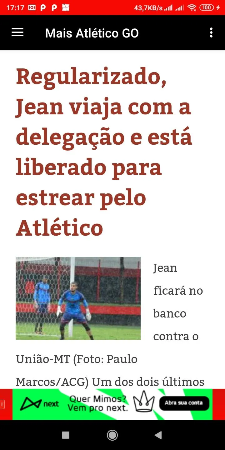 Mais Atlético GO | Indus Appstore | Screenshot