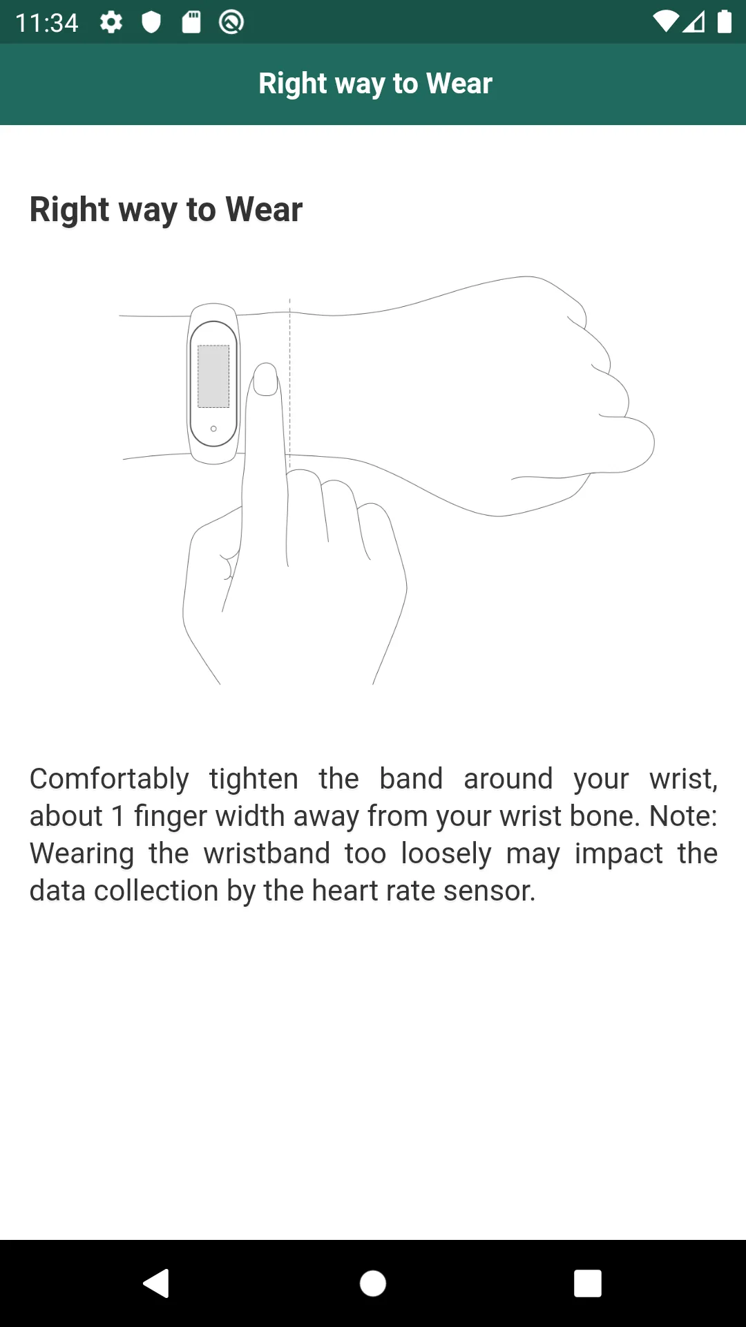 User Guide for Mi Band 5 | Indus Appstore | Screenshot