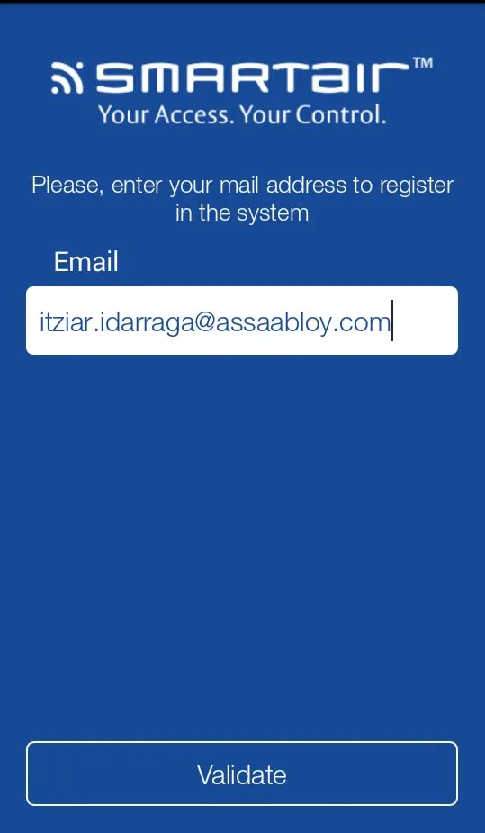 TESA SMARTair | Indus Appstore | Screenshot