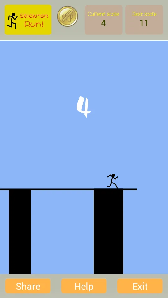 Stickman Runner | Indus Appstore | Screenshot