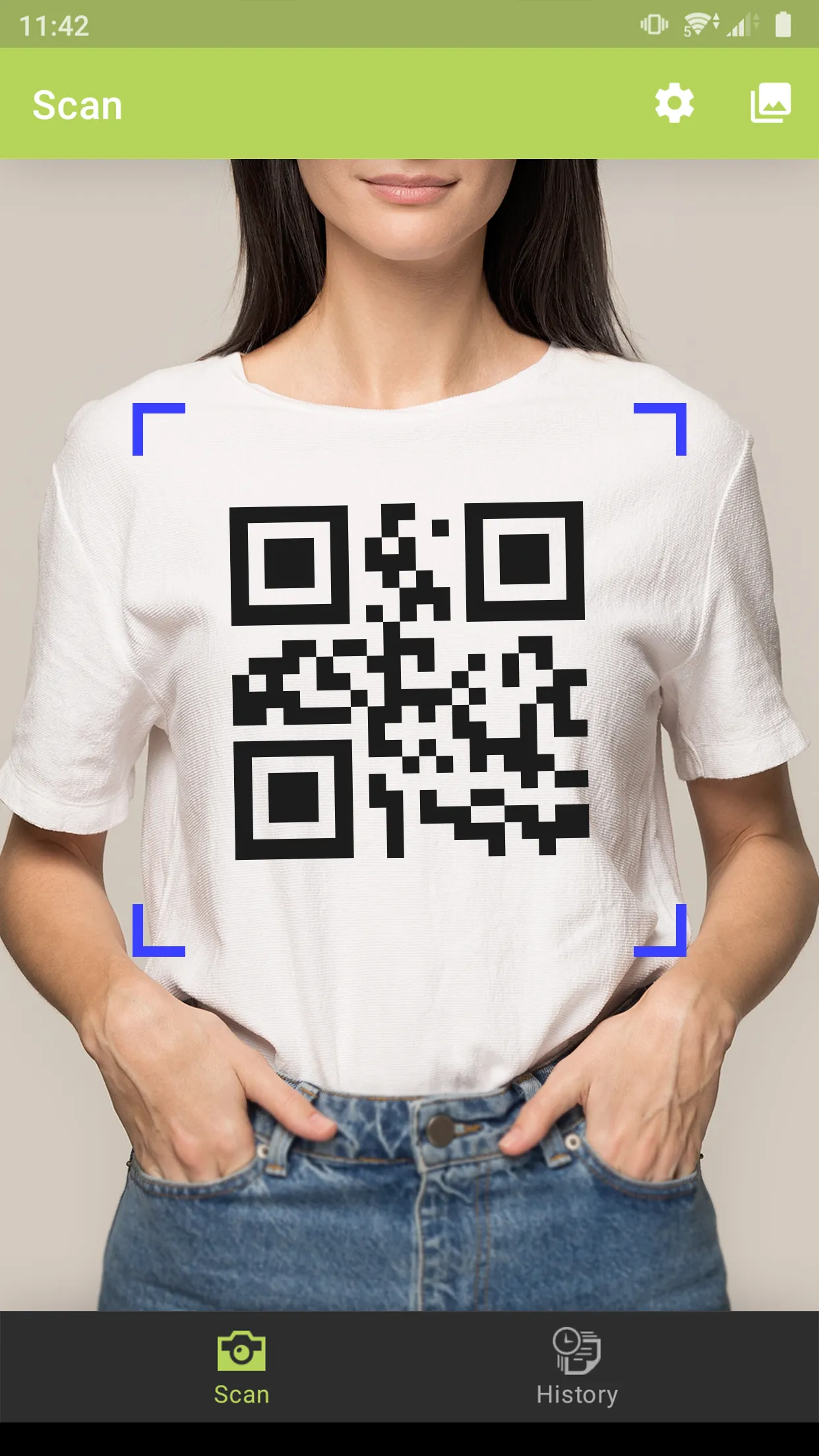 QR/Barcode Scanner Iconit LITE | Indus Appstore | Screenshot