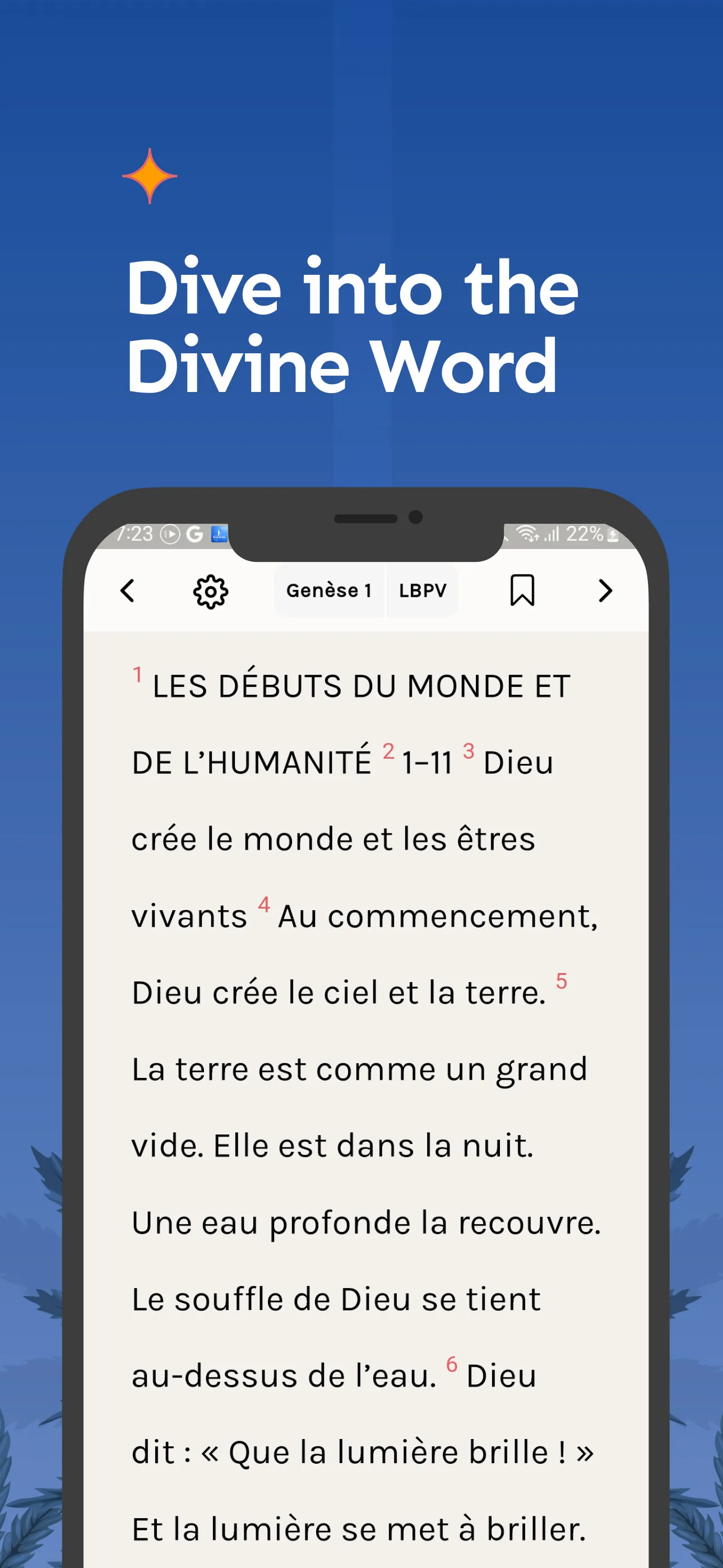 La bible parole vivante | Indus Appstore | Screenshot