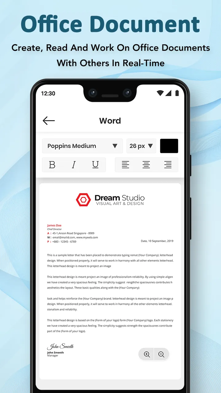 Office Document Reader - Docx, | Indus Appstore | Screenshot