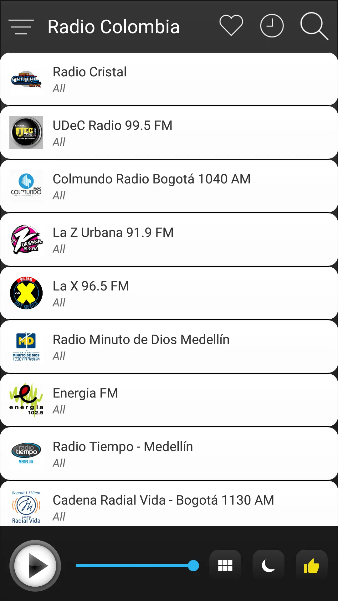 Colombia Radio FM AM Music | Indus Appstore | Screenshot