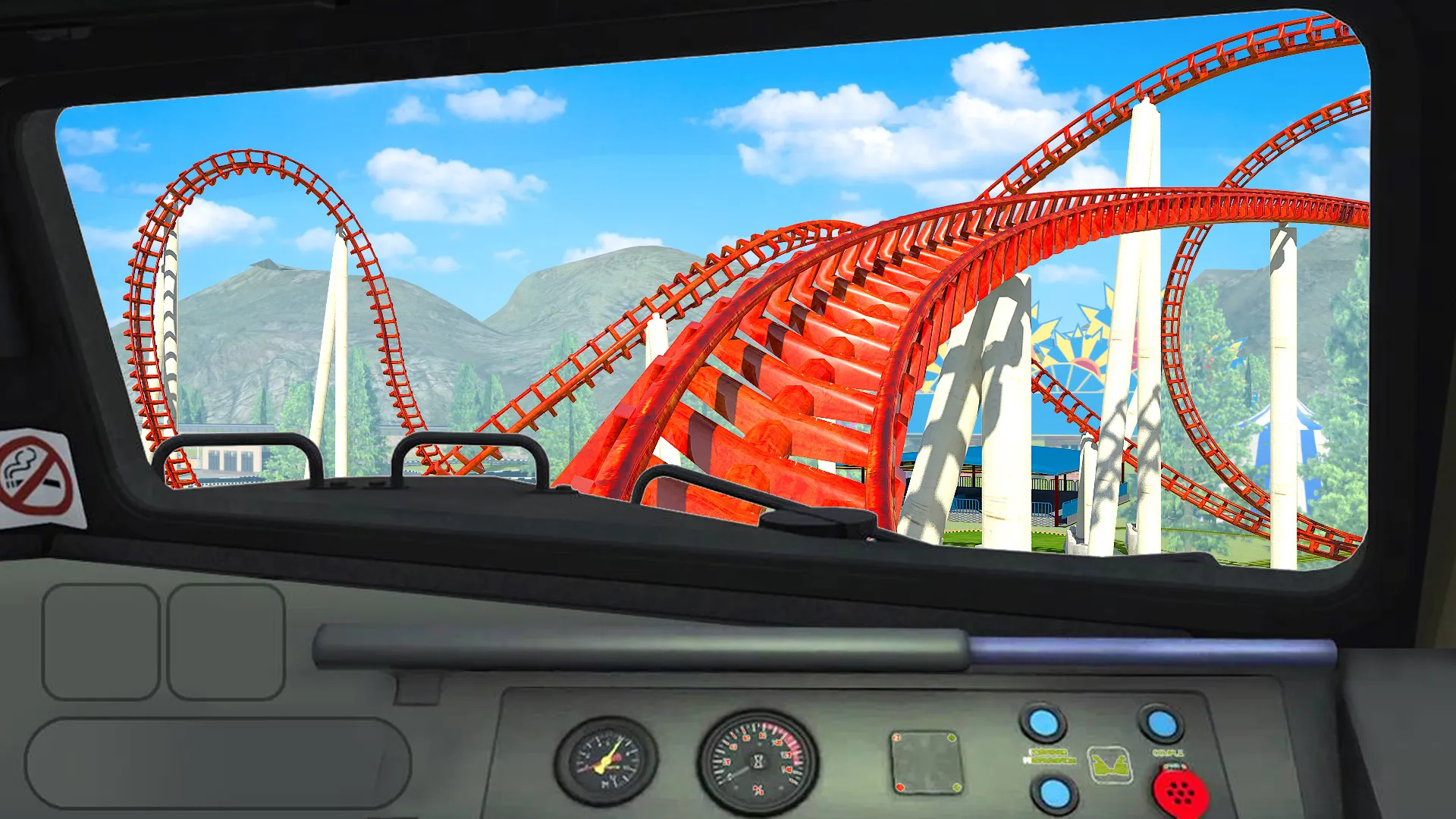 Roller Coaster Train Sim 2023 | Indus Appstore | Screenshot