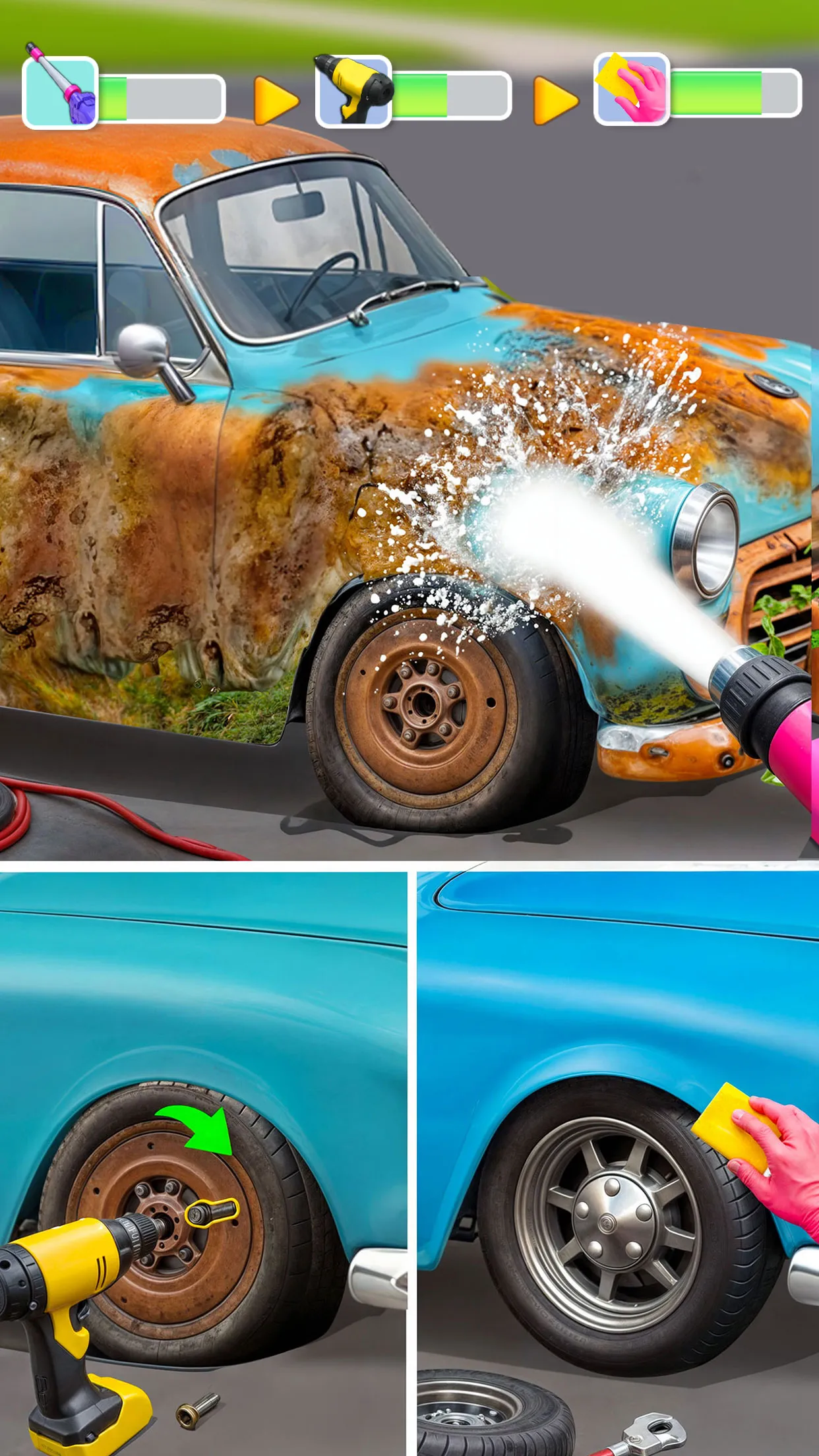 Satisfying Car Wash & Repair | Indus Appstore | Screenshot