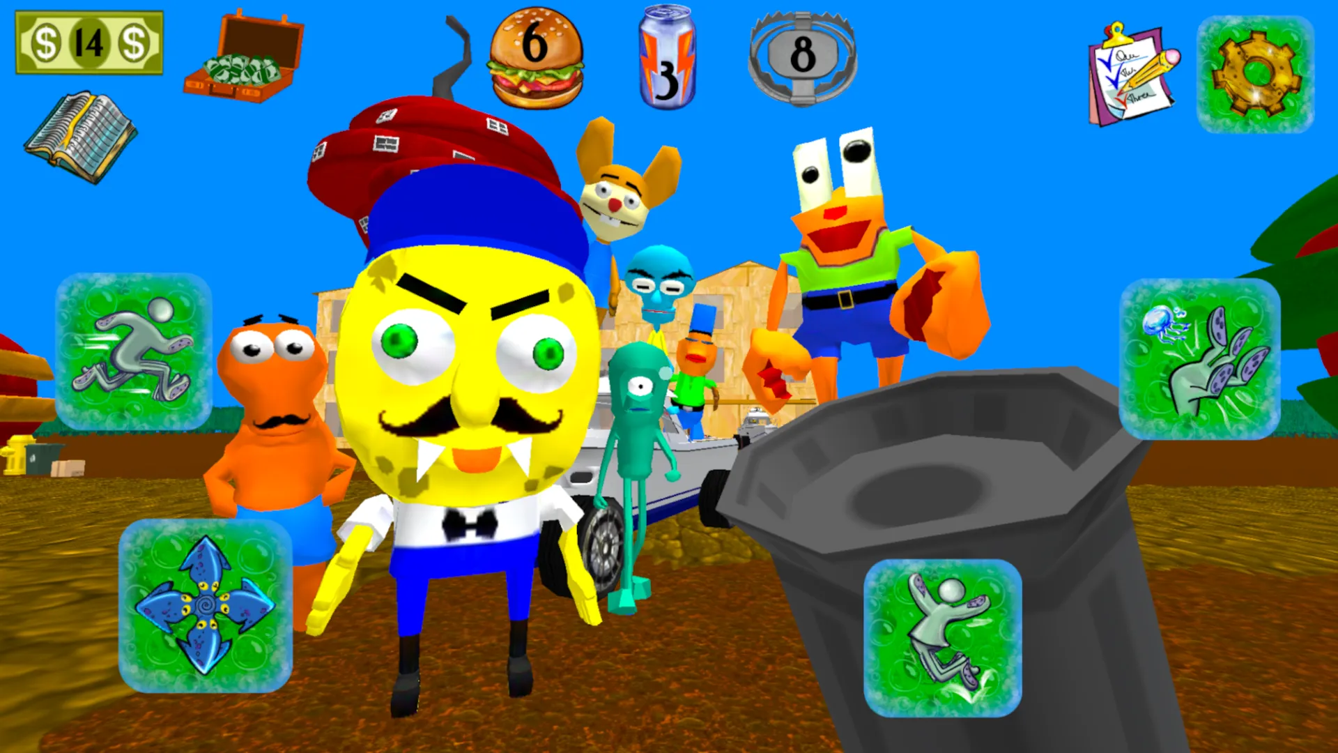 Sponge Neighbor Escape 3D | Indus Appstore | Screenshot