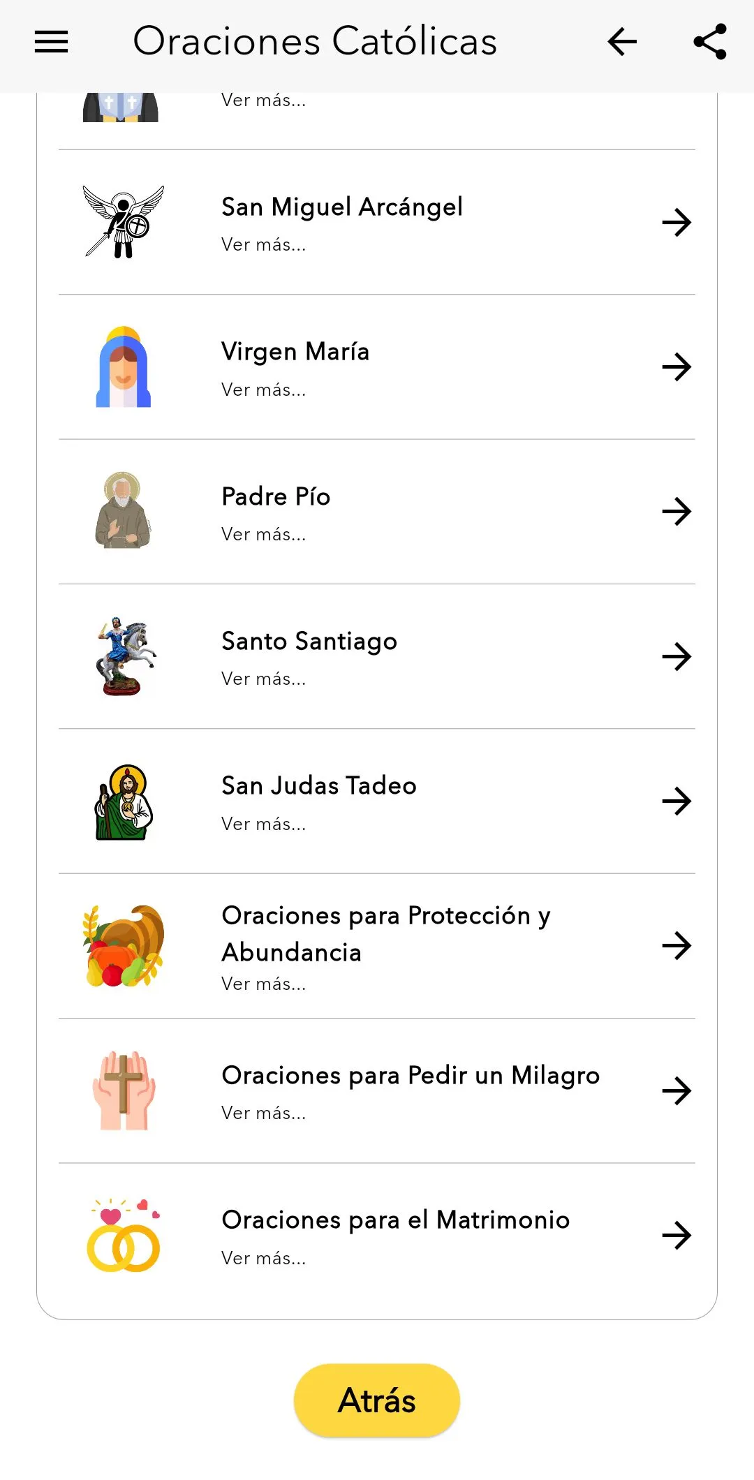 Oraciones Católicas | Indus Appstore | Screenshot