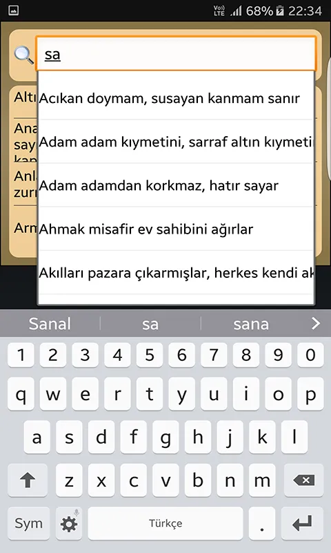 Tam Atasözleri Sözlüğü | Indus Appstore | Screenshot