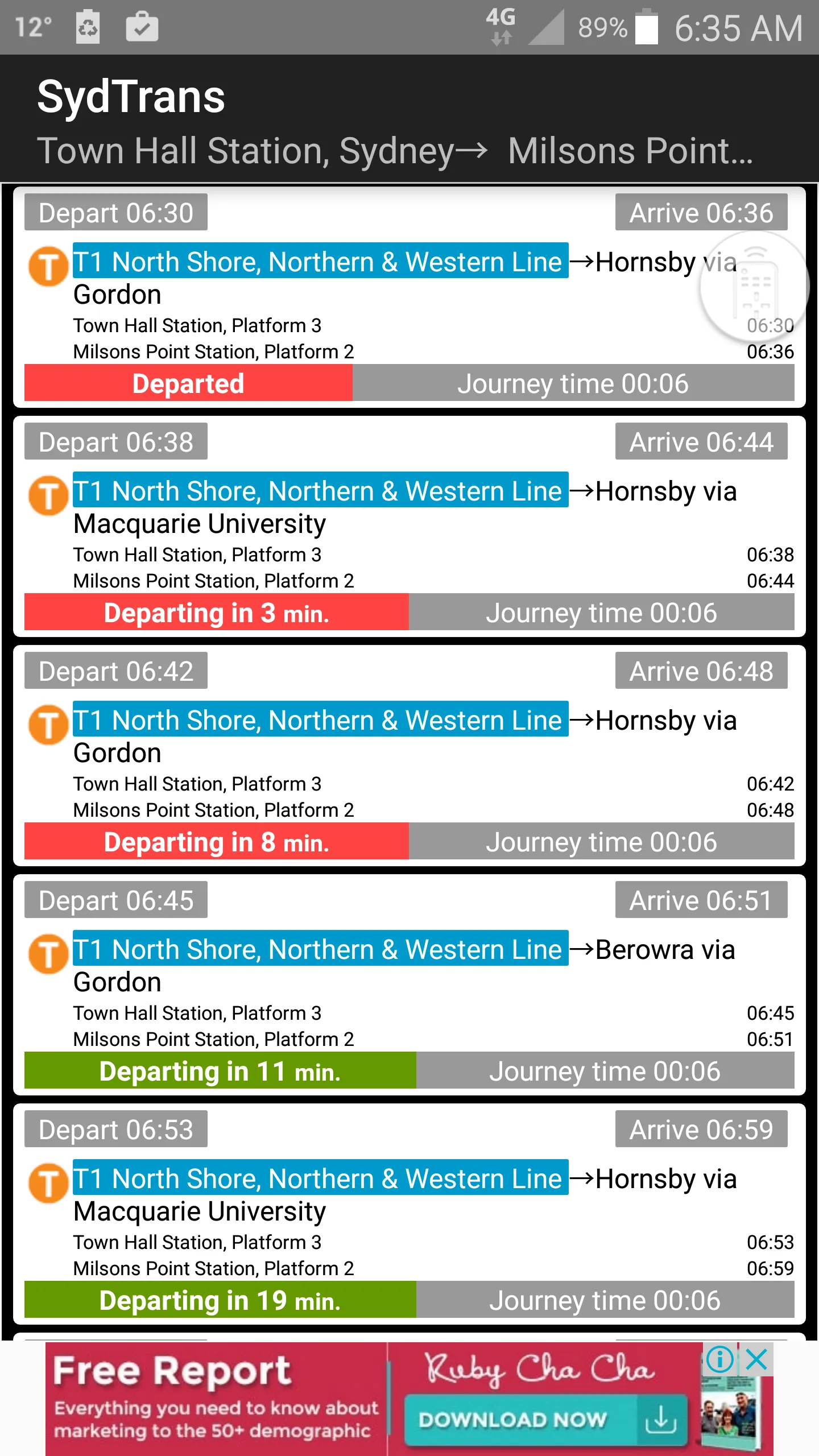 Sydney Trains/Transport | Indus Appstore | Screenshot