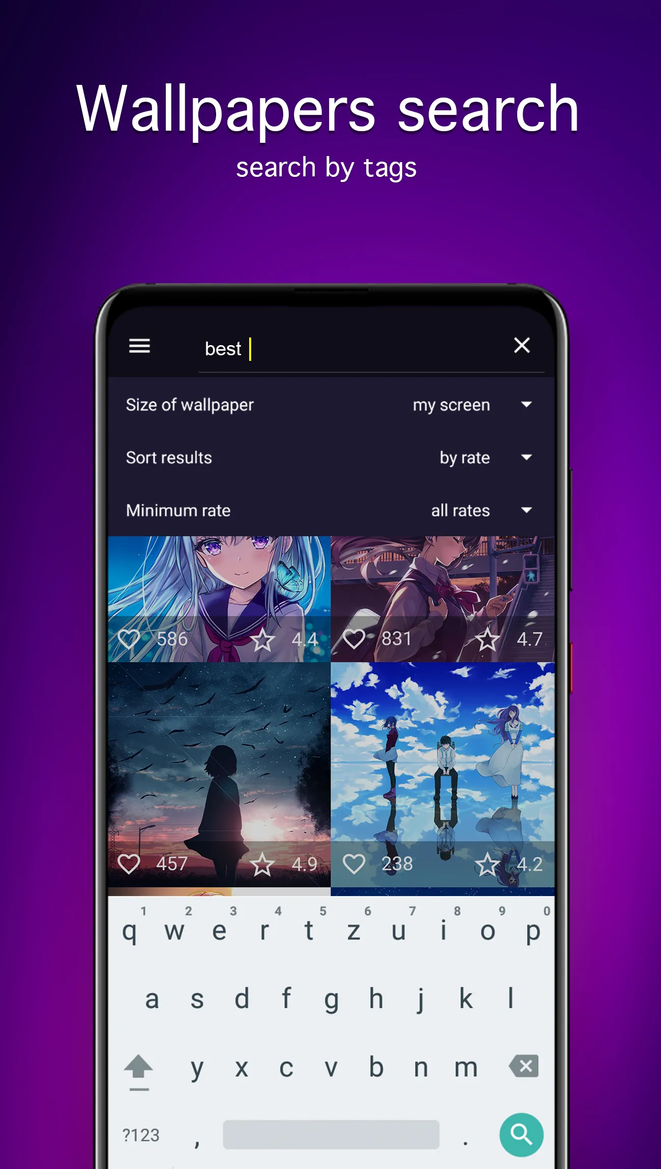 Anime Wallpapers 4K (Otaku) | Indus Appstore | Screenshot