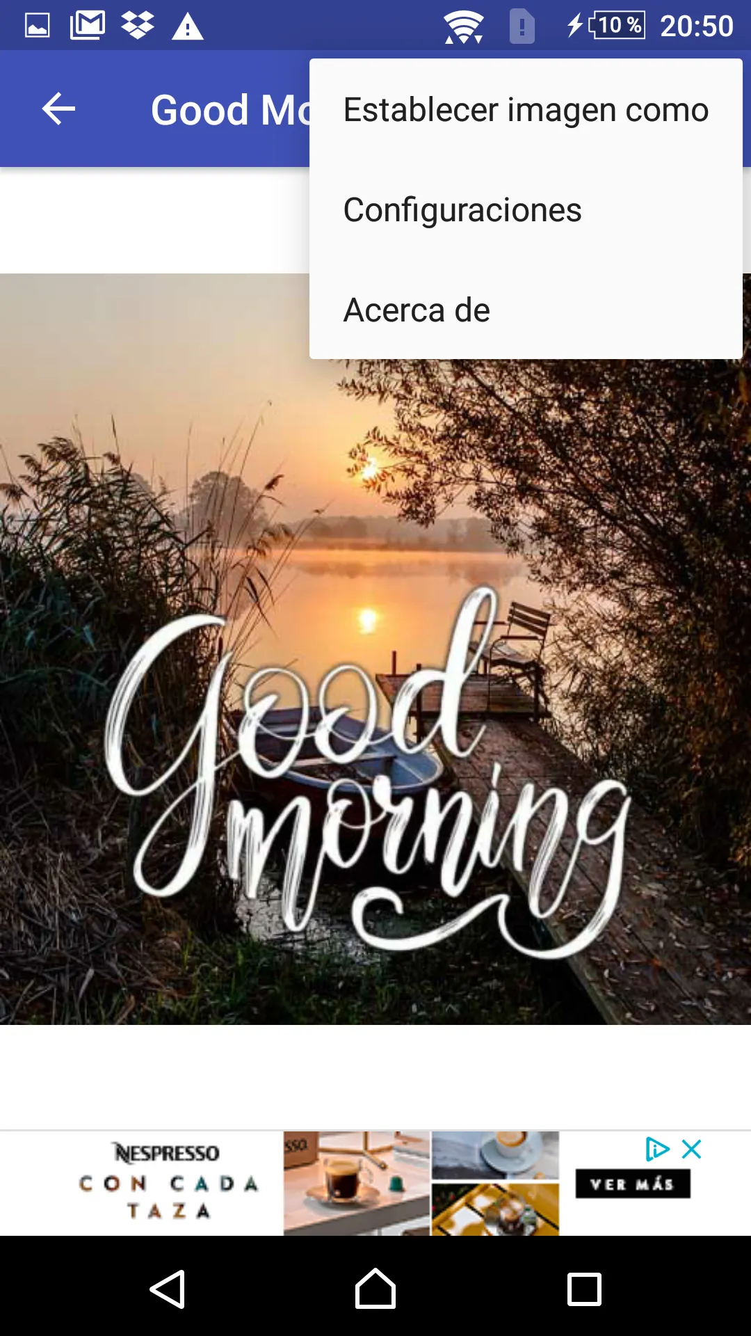 HAPPY DAWN MORNING | Indus Appstore | Screenshot