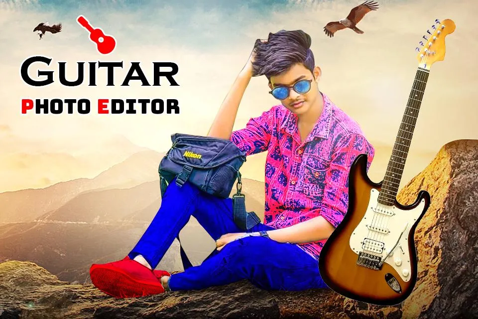 Guitar Photo Frame | Indus Appstore | Screenshot