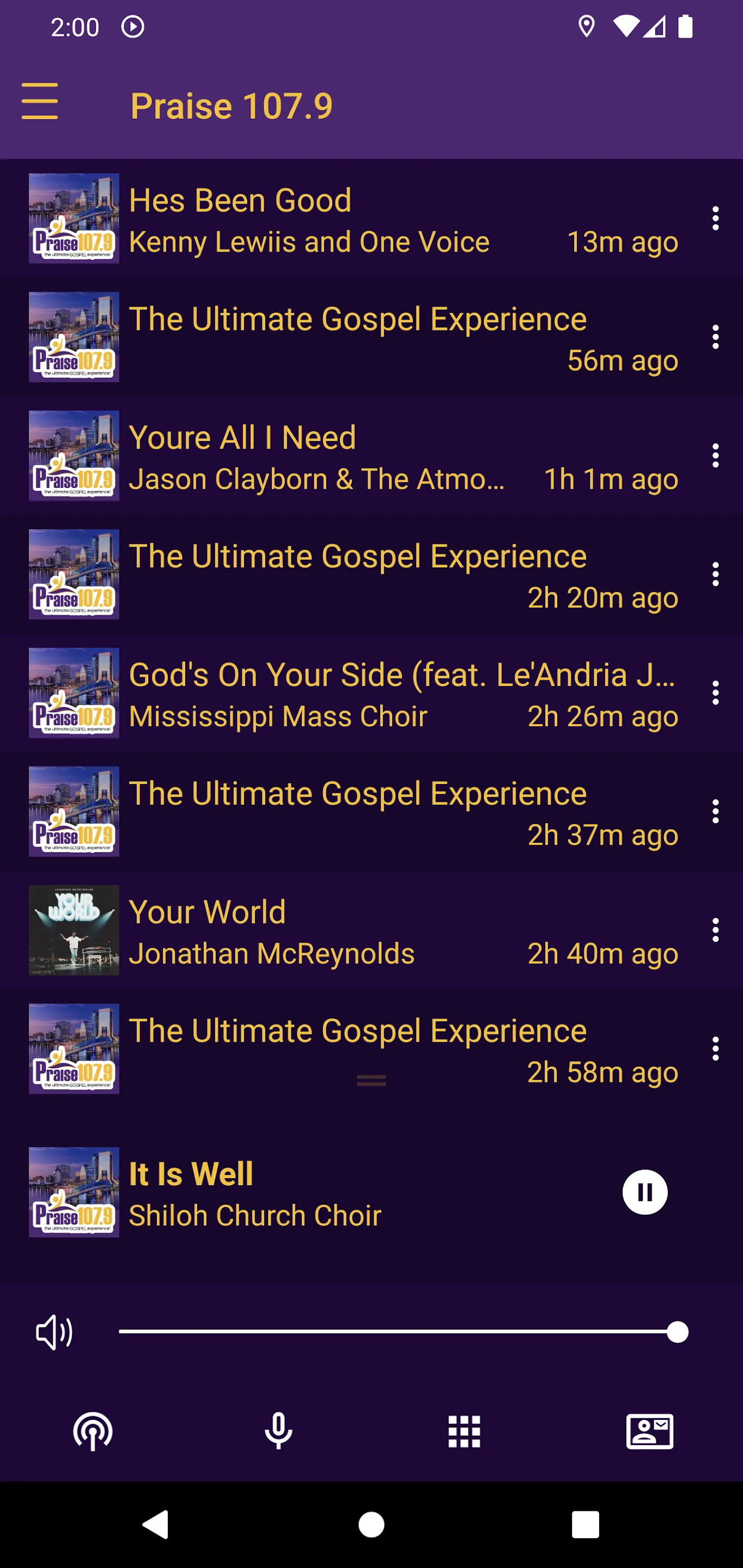 Praise 107.9 | Indus Appstore | Screenshot