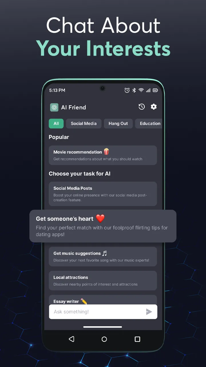 ChatAI - AI Chatbot Assistant | Indus Appstore | Screenshot