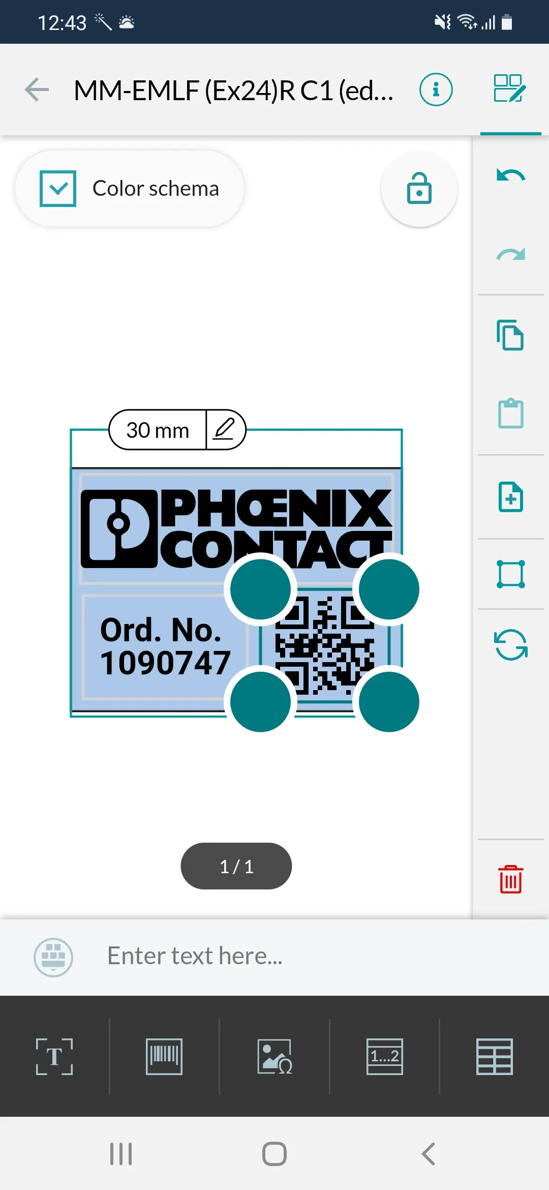 PHOENIX CONTACT MARKING system | Indus Appstore | Screenshot