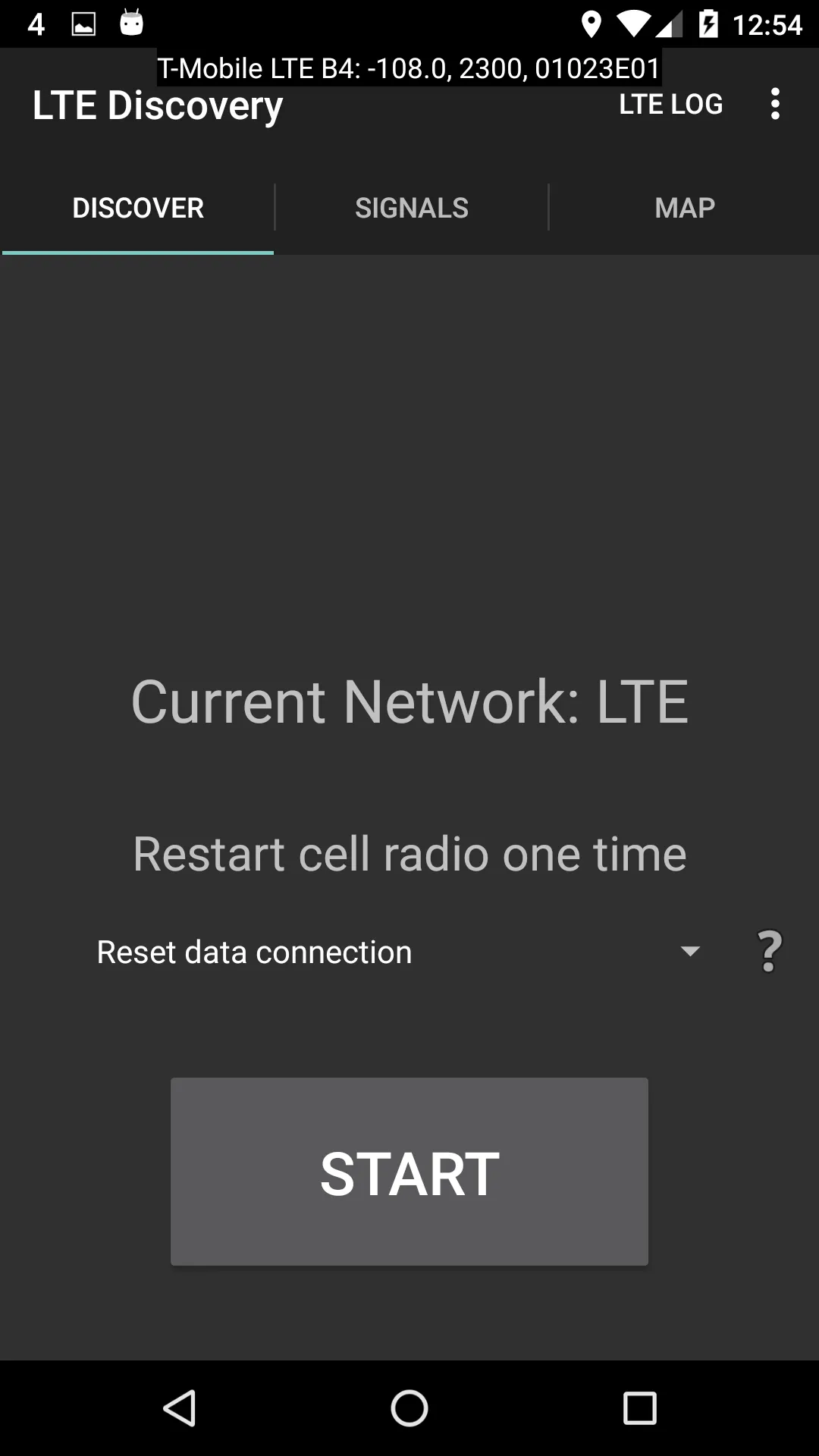 LTE Discovery (5G NR) | Indus Appstore | Screenshot