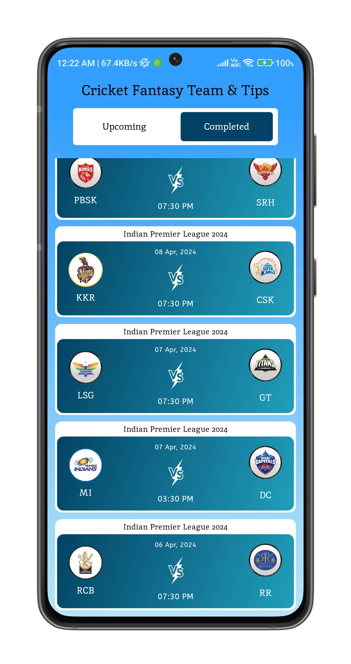 Cricket fantasy Tips & Teams | Indus Appstore | Screenshot