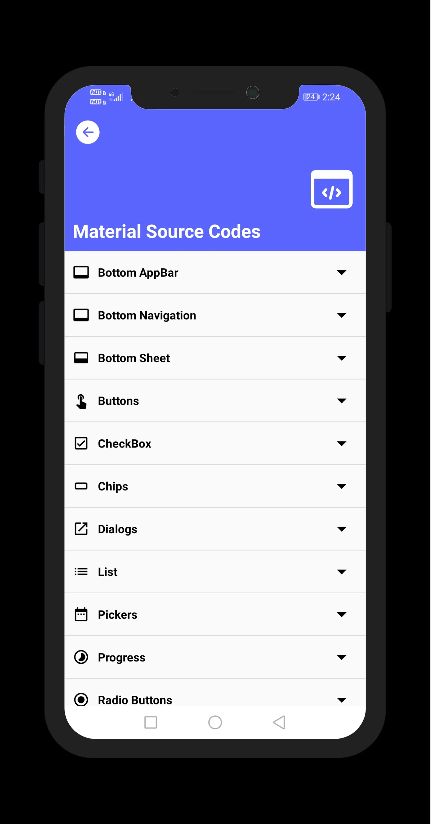 Source Codes - Learn Android | Indus Appstore | Screenshot