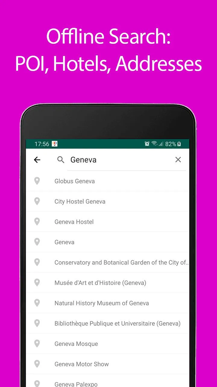 Geneva Offline Map and Travel  | Indus Appstore | Screenshot