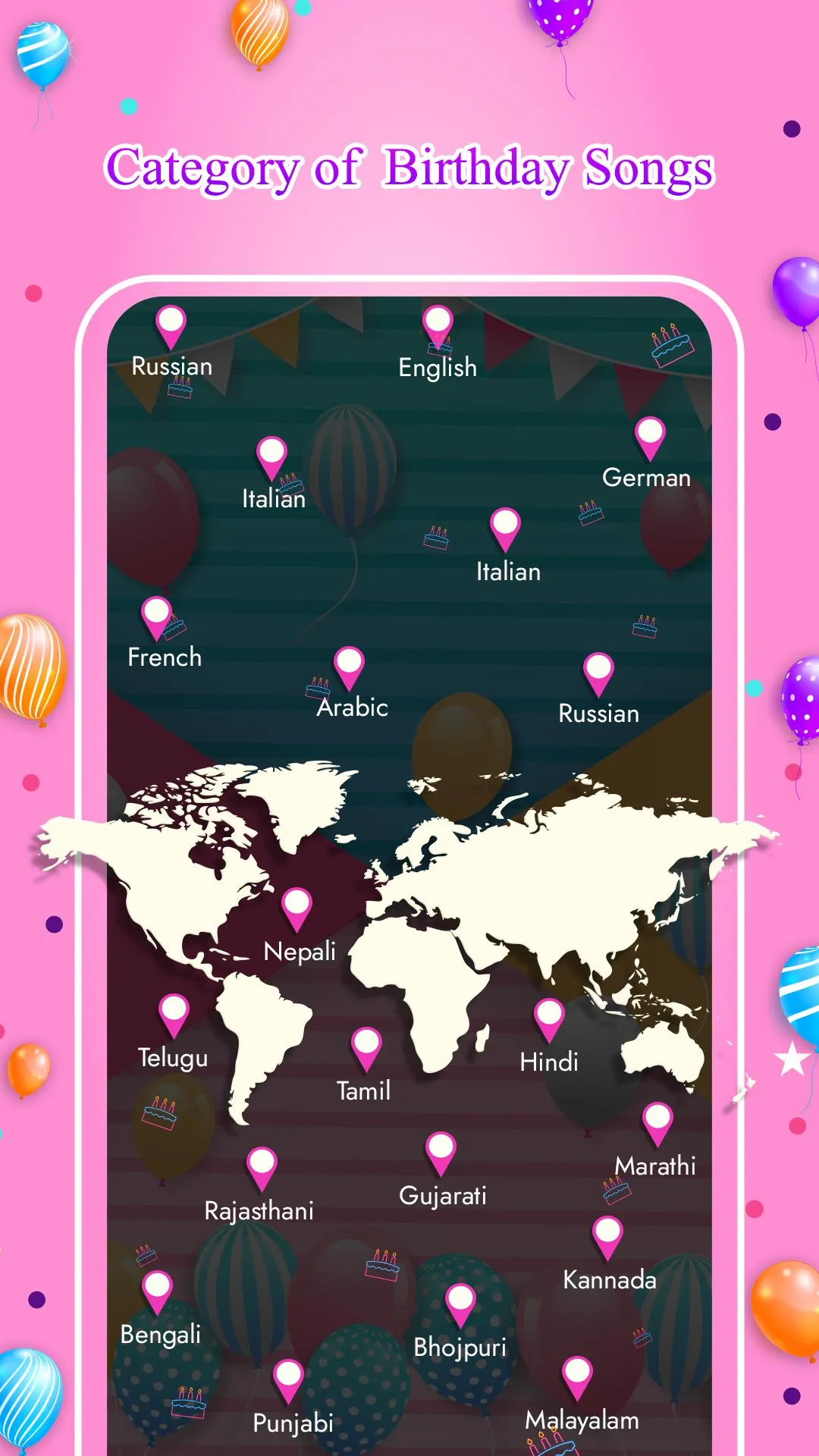 Birthday Video Maker Song Name | Indus Appstore | Screenshot