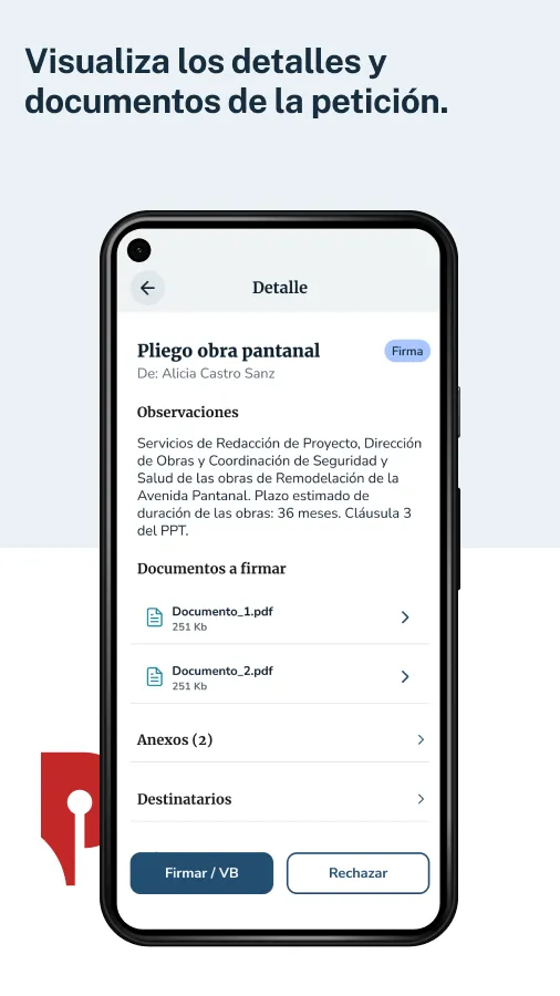 Mi Portafirmas | Indus Appstore | Screenshot