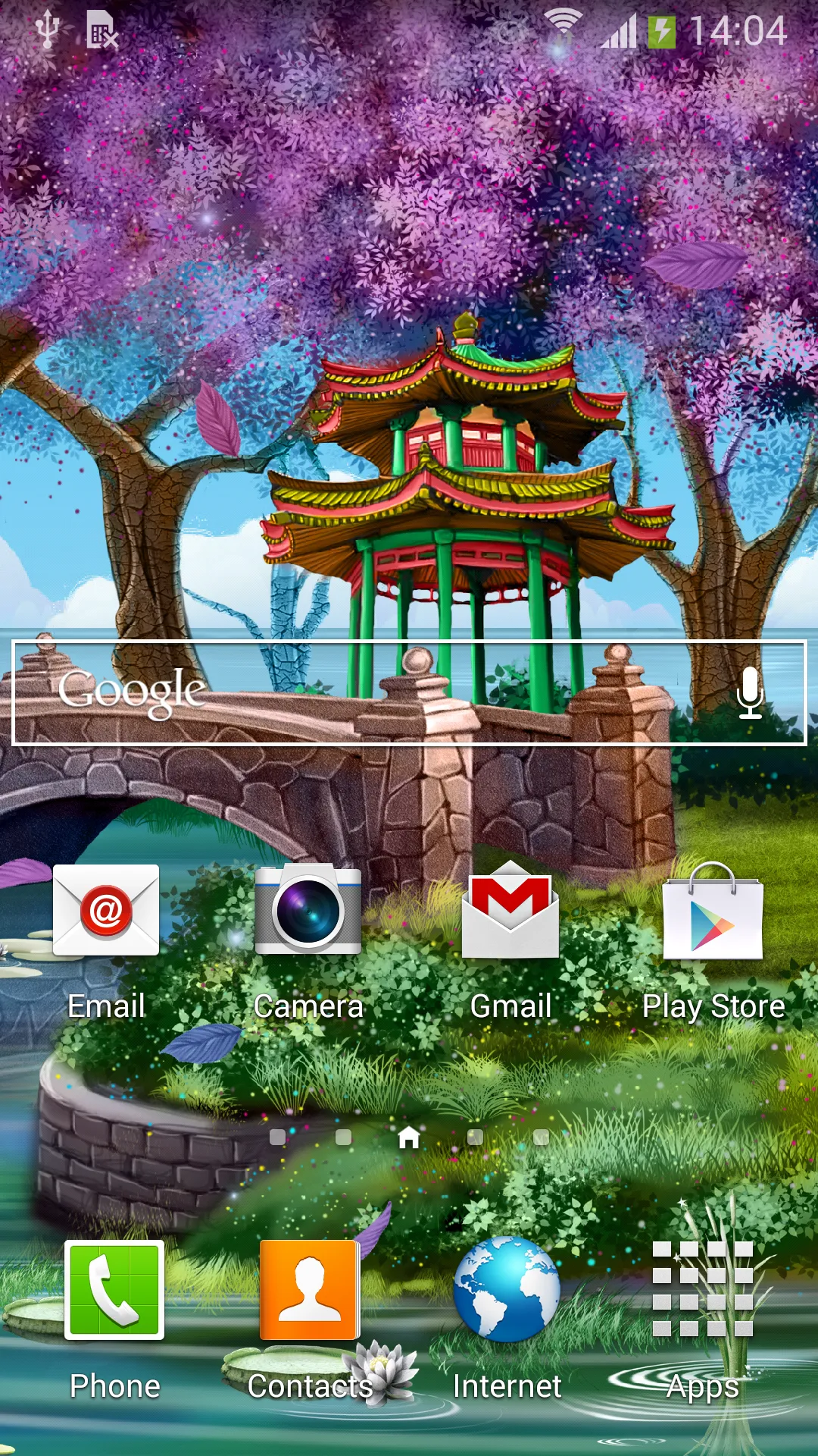 Magic Garden Live Wallpaper | Indus Appstore | Screenshot