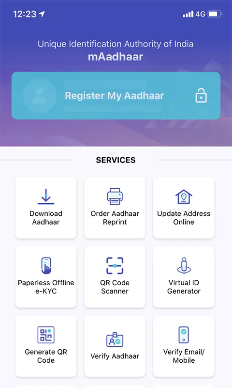 mAadhaar | Indus Appstore | Screenshot