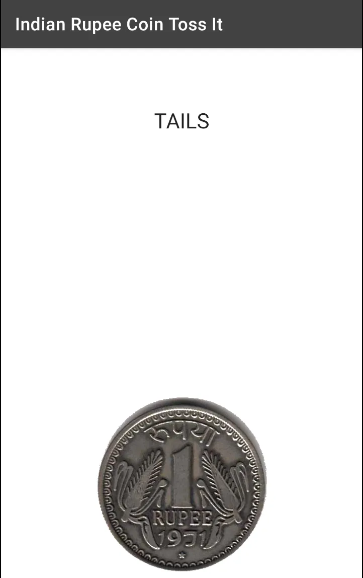 Indian Rupee Coin Toss It | Indus Appstore | Screenshot