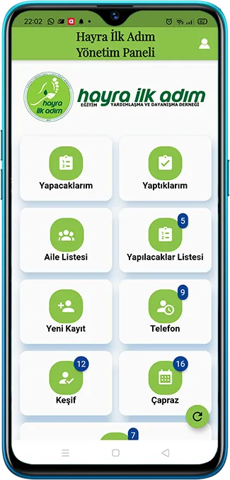 Hayra İlk Adım Derneği Yardım | Indus Appstore | Screenshot