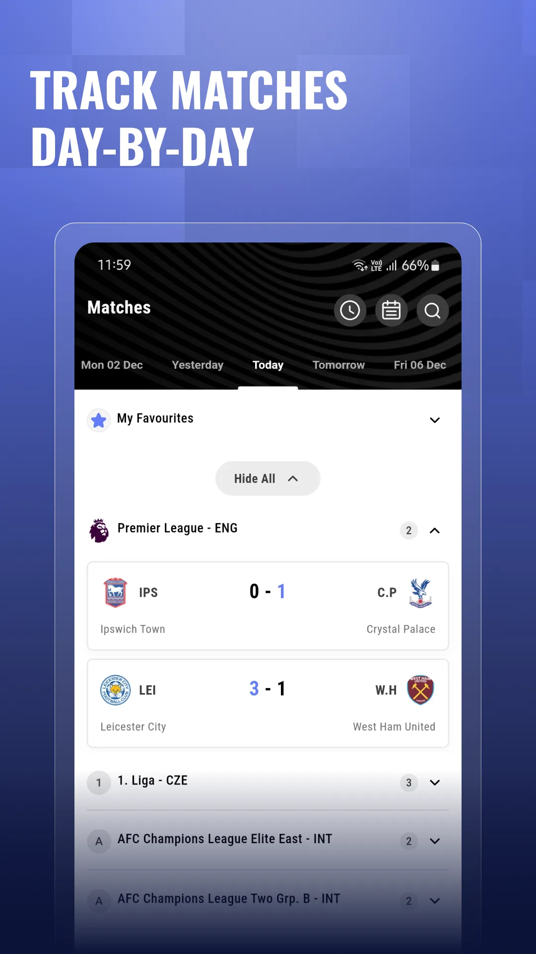 GoalBlitz -Live Football Score | Indus Appstore | Screenshot