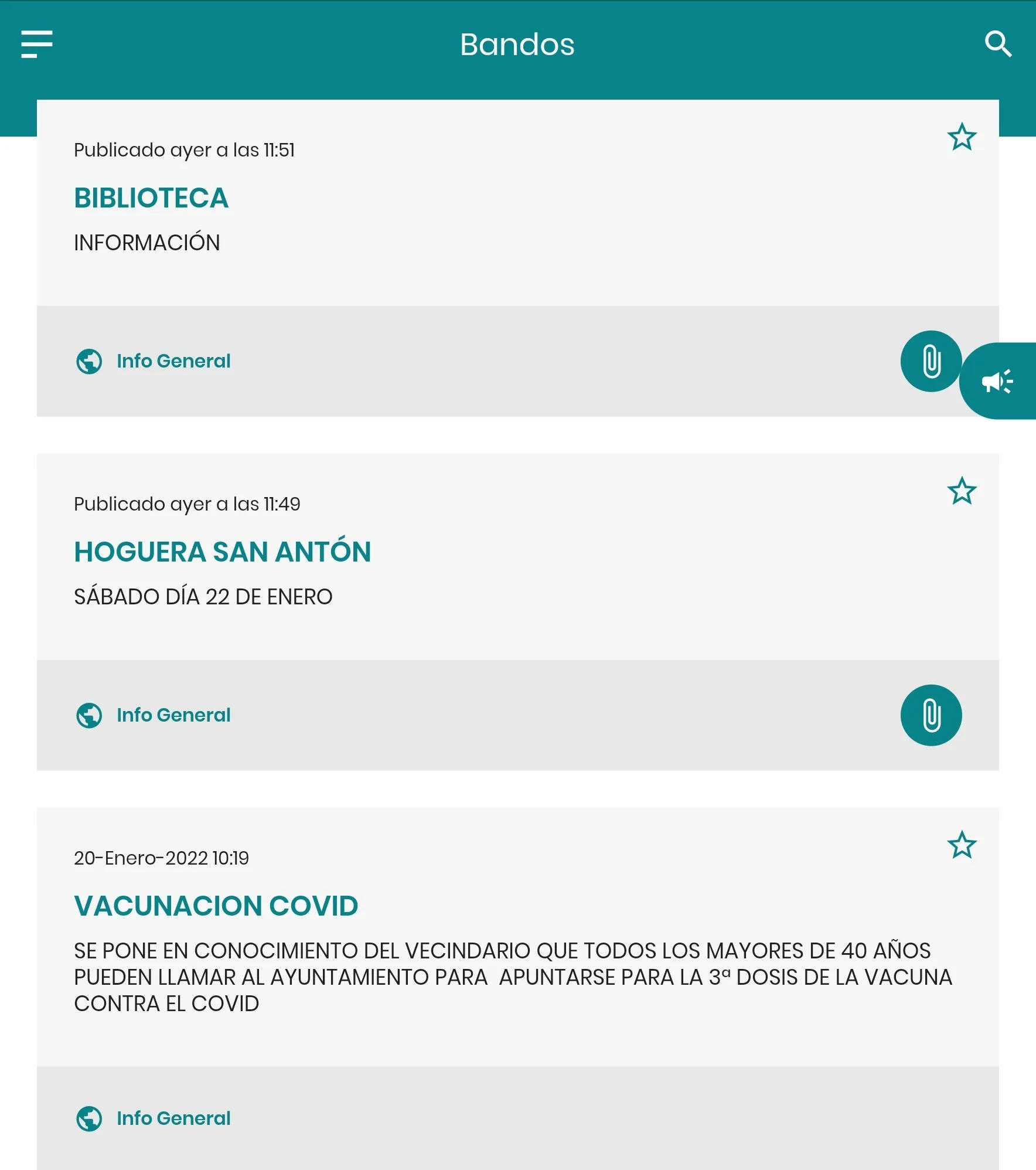 Oliete Informa | Indus Appstore | Screenshot