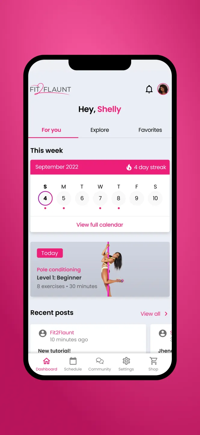 Fit2Flaunt | Indus Appstore | Screenshot