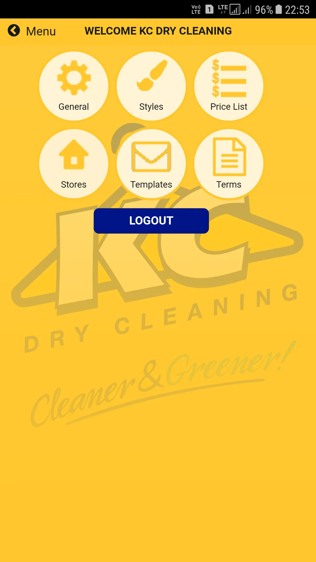 kcdc mydrycleaning | Indus Appstore | Screenshot