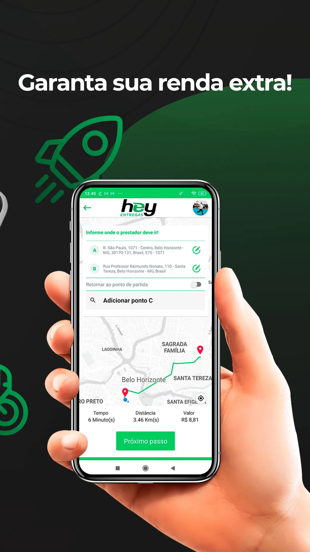 Hey - Entregador | Indus Appstore | Screenshot