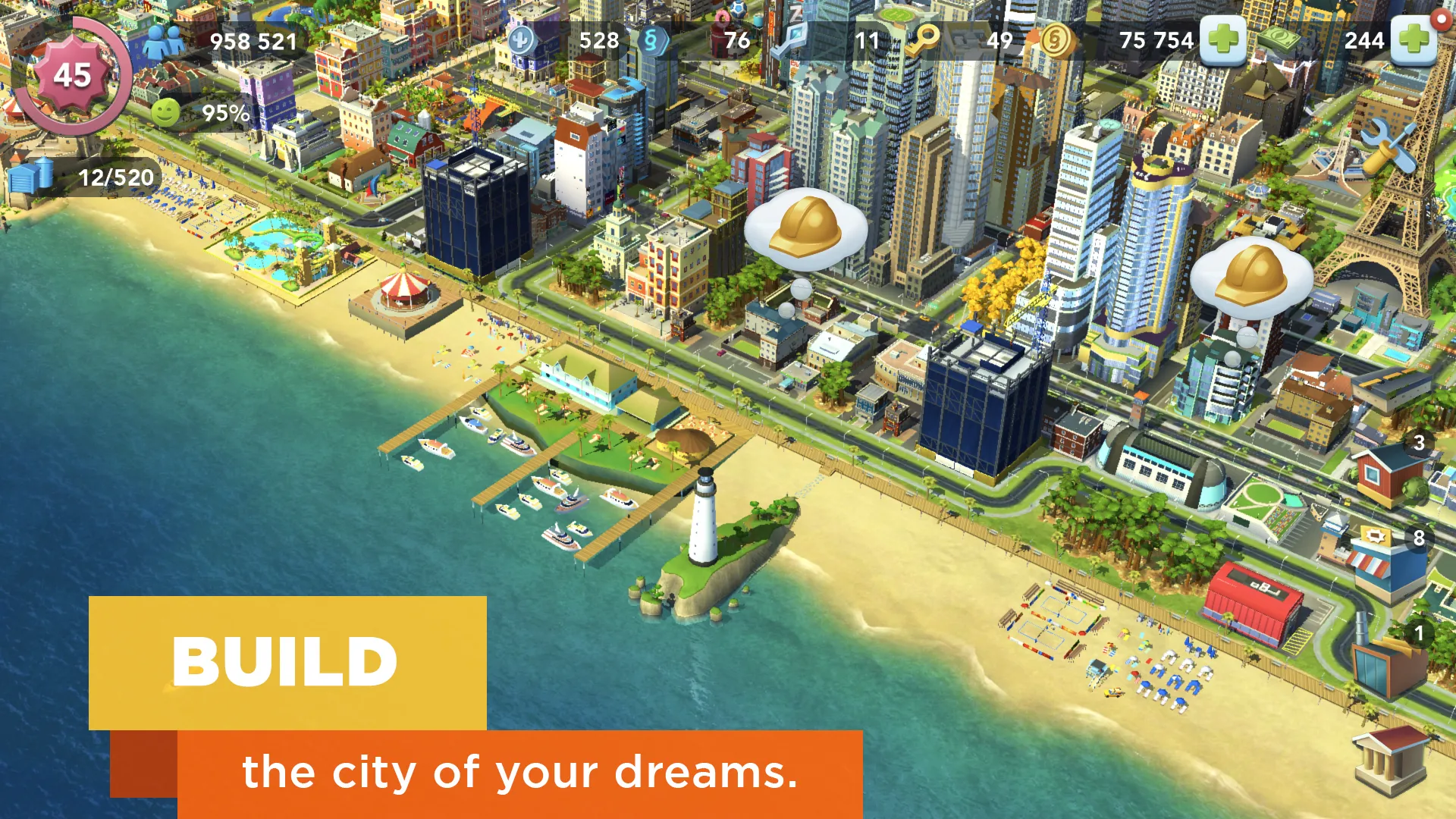 SimCity BuildIt | Indus Appstore | Screenshot