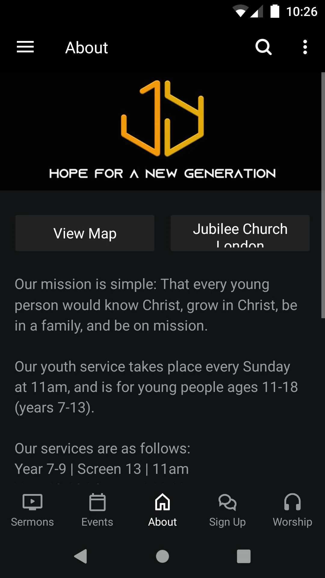 Jubilee Youth | Indus Appstore | Screenshot