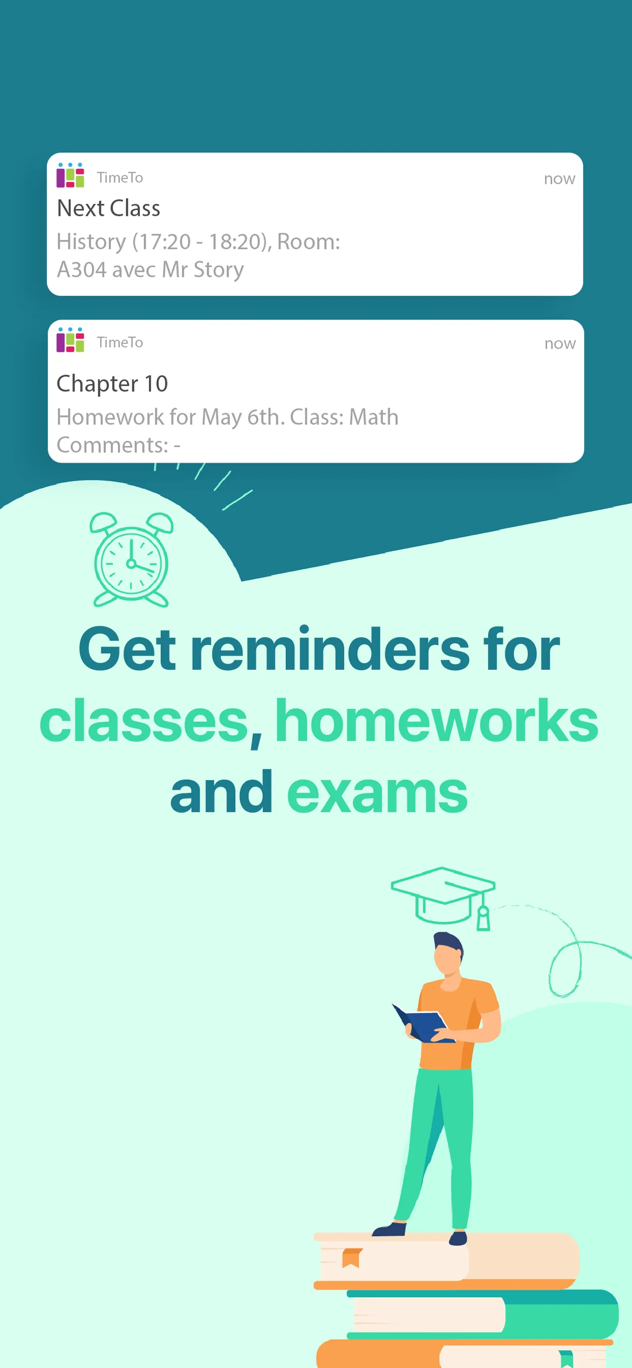 Class timetable by TimeTo | Indus Appstore | Screenshot