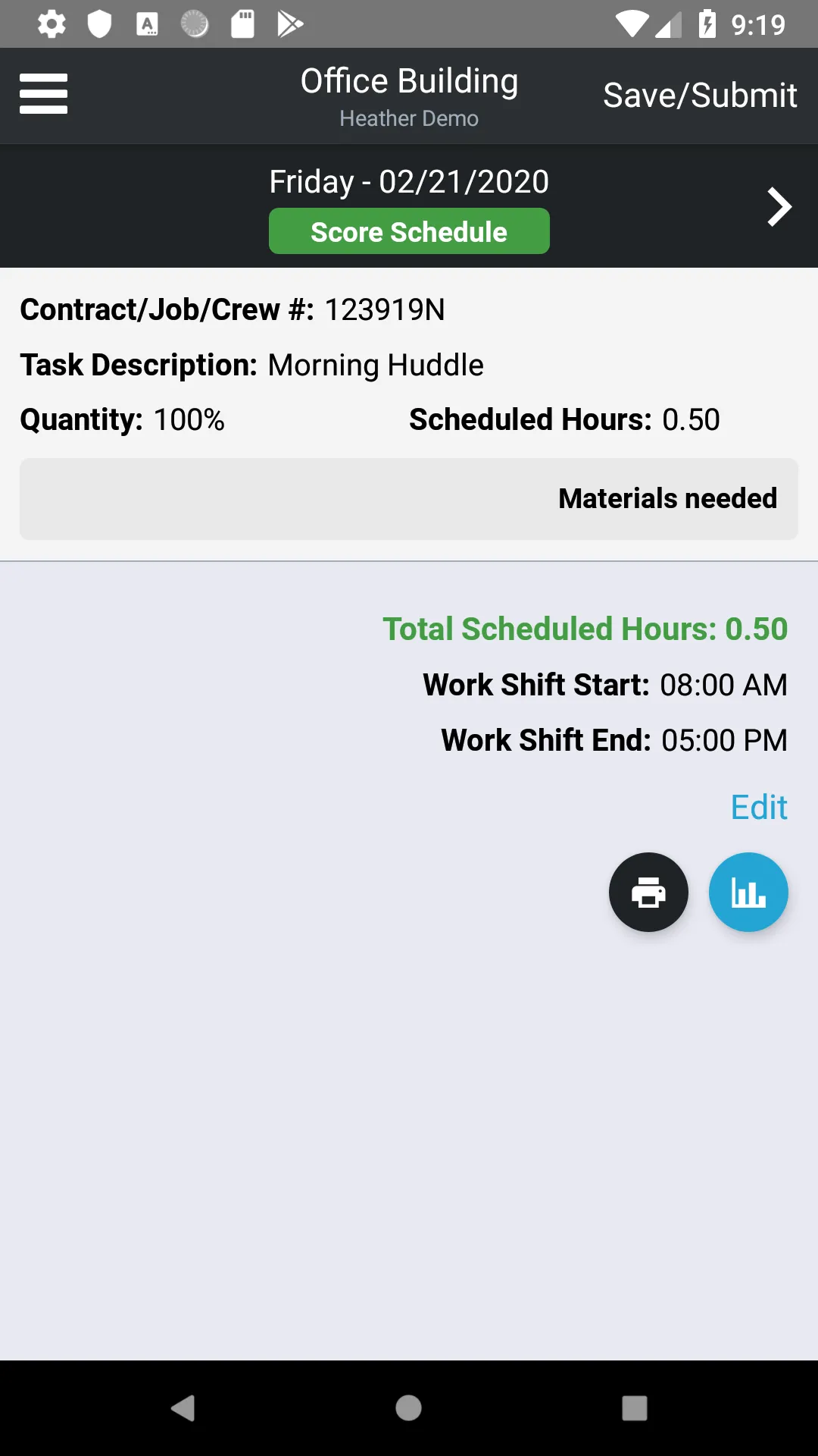 SIS® Short Interval Scheduling | Indus Appstore | Screenshot