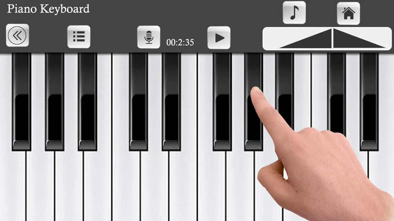 Real Piano Keyboard | Indus Appstore | Screenshot