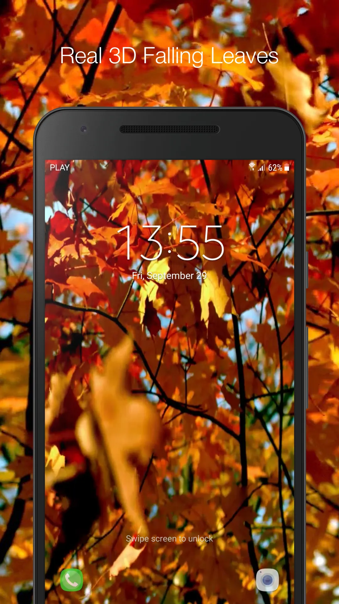 Autumn Forest Live Wallpaper | Indus Appstore | Screenshot